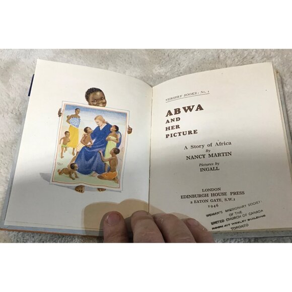 Abwa And Her Picture By Nancy Martin & Ingall Hardcover Childrens Book - Picture 3 of 6